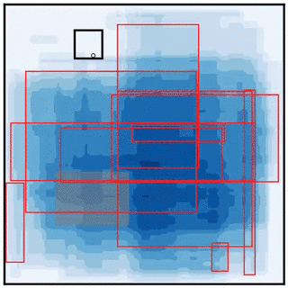 Greedy information-maximization policy collecting measurements